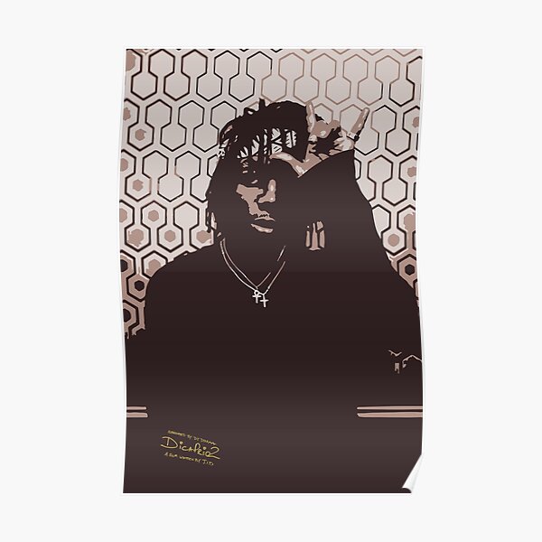 JID Dicaprio 2 Poster Poster RB0208 product Offical jid Merch